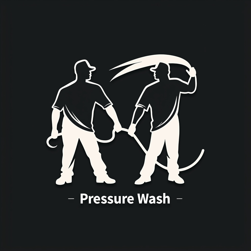 Pressure Washing Service Company Logo
